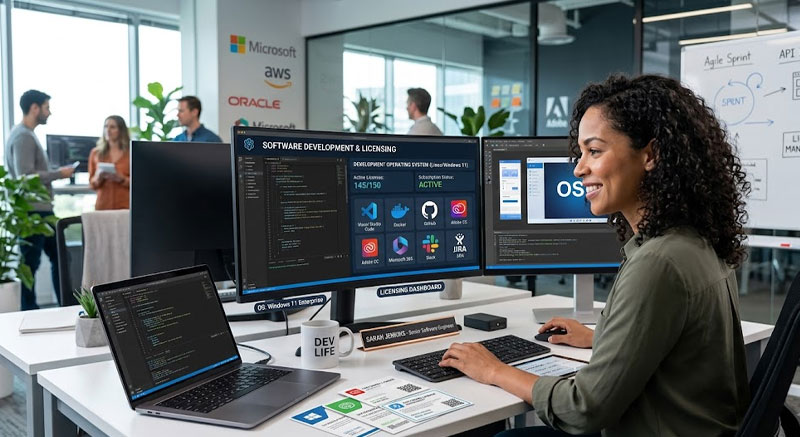 Software installation on office computer
