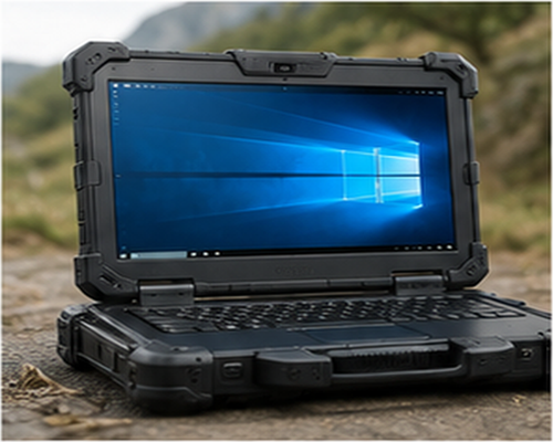 Rugged field laptop computer
